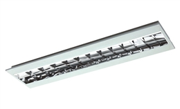 T5 2x28W雅典格栅灯盘 300x1200mm 295x1195mm 305x1205mm 嵌入式/吸顶式