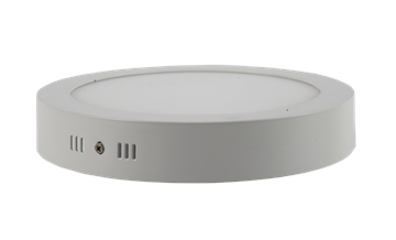 LED 明装平板灯 中性光 4500K 20W LED圆形面板灯