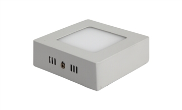 LED平板灯 黄光3000K  6W LED方形明装面板灯