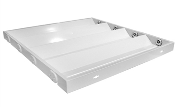 36W W型LED灯盘 600x600mm  白光中性光黄光 嵌入式