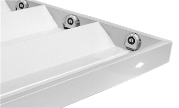 36W W型LED灯盘 600x600mm  白光中性光黄光 嵌入式