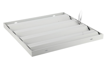 36W W型LED灯盘 600x600mm  白光中性光黄光 嵌入式