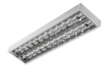T8 3x40W 4x40W格栅灯盘 600x1200mm 595x1195mm 605x1205mm 吸顶式/嵌入式