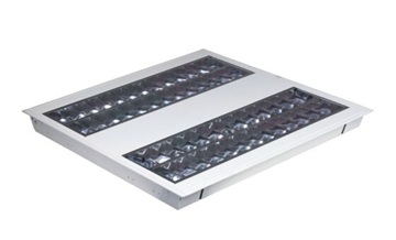 T5 4x14W欧式简约型格栅灯盘 600x600mm 595x595mm 605x605mm 嵌入式