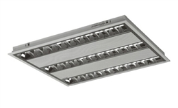 T8  3x20W 嵌入式豪华型格栅灯盘600x600mm 595x595mm 605x605mm （I格/V格）