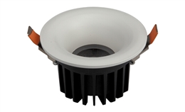 LED 15W cob喇叭口筒灯开孔尺寸110mm黄光/白光/中性光