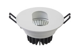 LED 7W  COB椭圆孔酒店嵌灯可调 开孔80mm 黄光白光中性光