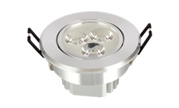 LED 3W内斜边天花灯（连体透镜）开孔72mm 黄光白光中性光