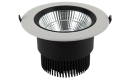 LED 6寸24W COB 圆形嵌灯 开孔145mm 黄光白光中性光