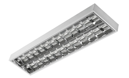 T8 3x40W 4x40W格栅灯盘 600x1200mm 595x1195mm 605x1205mm 吸顶式/嵌入式