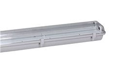 T5灯管支架 2x14W三防灯双支支架610x100x80mm