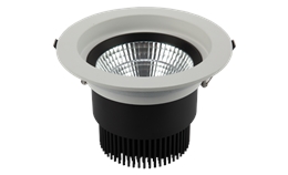 LED 6寸24W 圆形COB深孔嵌灯 开孔150mm黄光白光中性光
