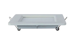 12W 方形压铸 LED面板灯 开孔140x140mm 白光中性光黄光