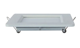 LED 15W 方形压铸面板灯 开孔180x180mm 白光中性光黄光