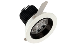 LED 7W车铝筒灯开孔98mm  黄光/白光/中性光