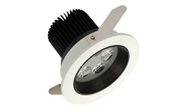 LED 5W车铝筒灯开孔98mm  黄光/白光/中性光
