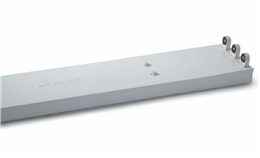 T8 3X20W 电感/电子 三支平盖支架/宽壳体622X143X78mm