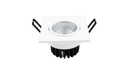 7W LED方形嵌灯 开孔￠70mm 黄光白光中性光