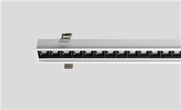 1208X56X35mm LED铝材嵌装智能办公灯 45W