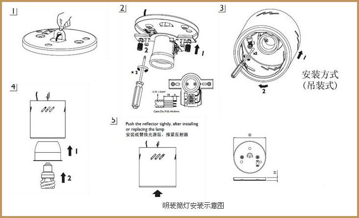 华辉照明LED筒灯，COB筒灯光效均匀、柔和，无眩光。