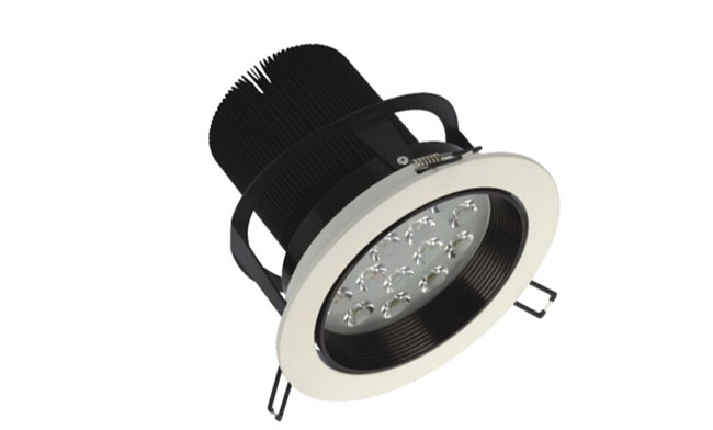 LED 18W 车铝筒灯 射灯 开孔150mm  黄光/白光/中性光