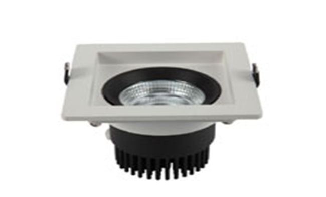 LED 4寸 12W 方形深孔COB嵌灯 开孔120x120mm黄光白光中性光