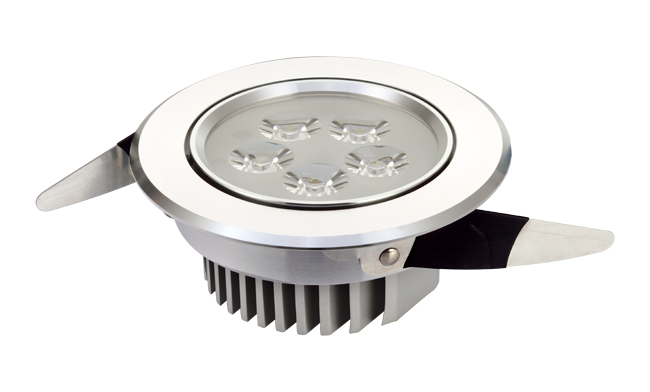 LED 5W 连体透镜 天花灯 开孔95mm  黄光白光中性光