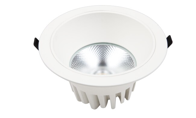 LED 8寸30W喇叭状筒灯 开孔￠200mm 黄光/白光/中性光