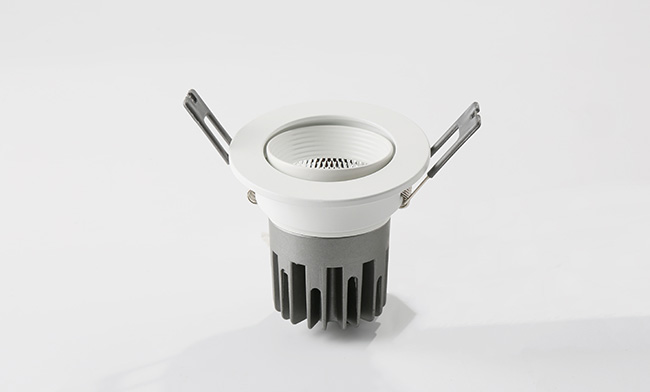2.5寸双色嵌灯 调光调色LED筒灯 开孔 ￠75mm